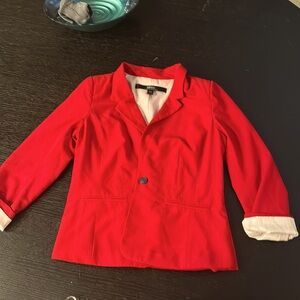 Red women’s blazer